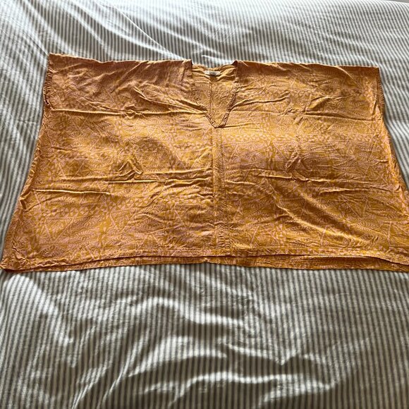 Noa Noa Short Rajah Beach cover up caftan - Picture 12 of 13